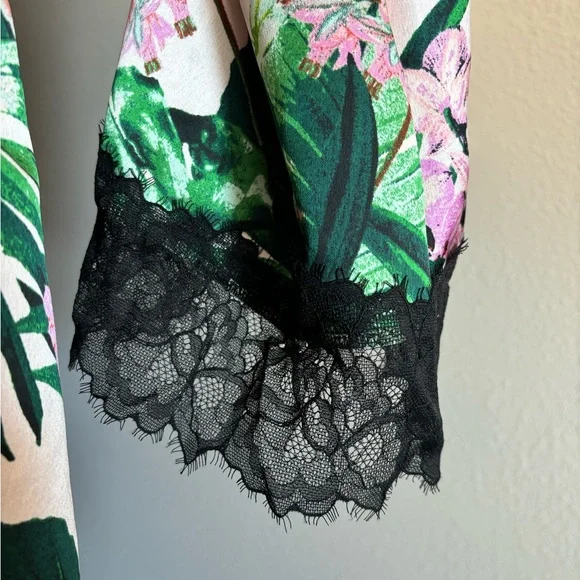 Victoria’s Secret Robe Kimono Sleepwear Lingerie XS/S Tropical Luxe - Picture 4 of 7
